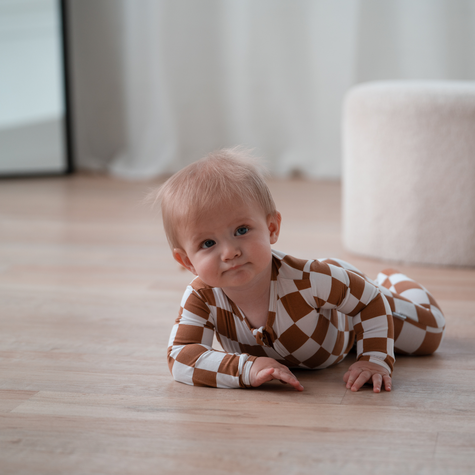 NR PIP + PHEE BAMBOO FOOTED SLEEPER | ARCTIC BLUE | 0-3