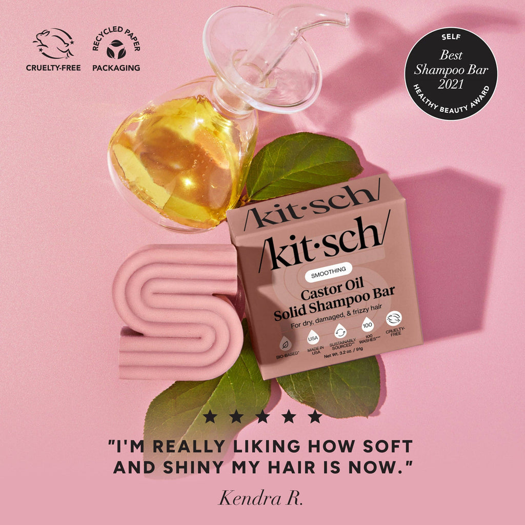 NR KITSCH SHAMPOO CONDITIONER BAR COMBO | CASTOR OIL NOURISHING