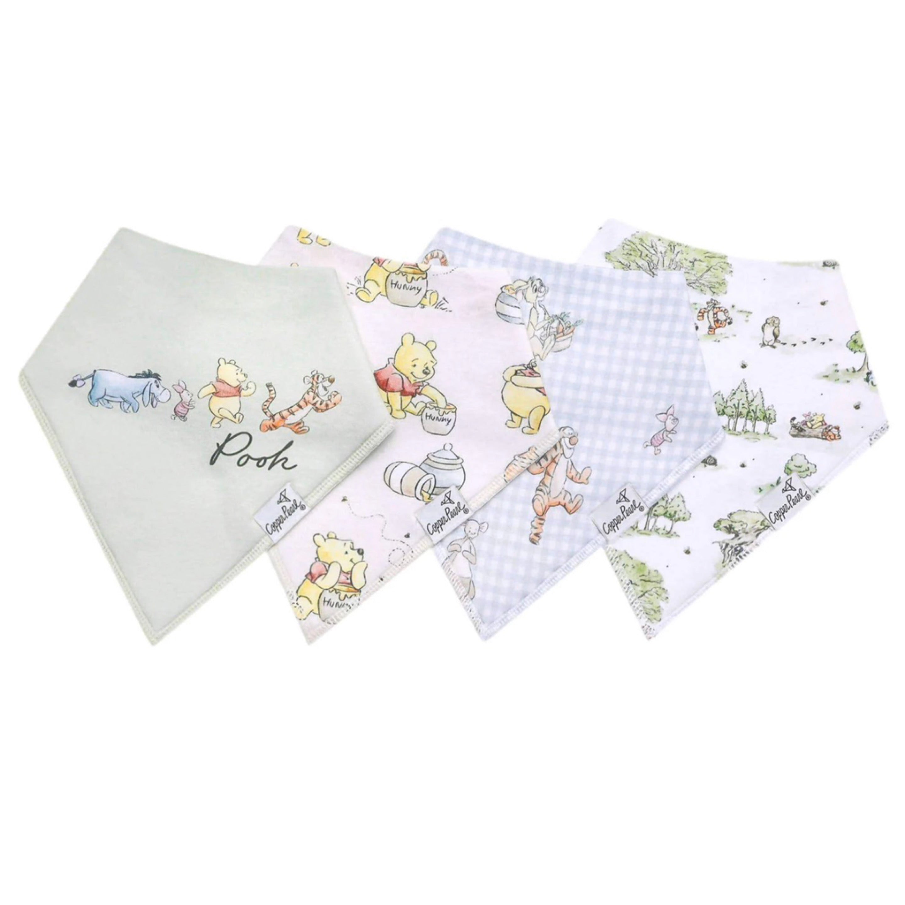 NR COPPER PEARL BANDANA BIBS | WINNIE THE POOH