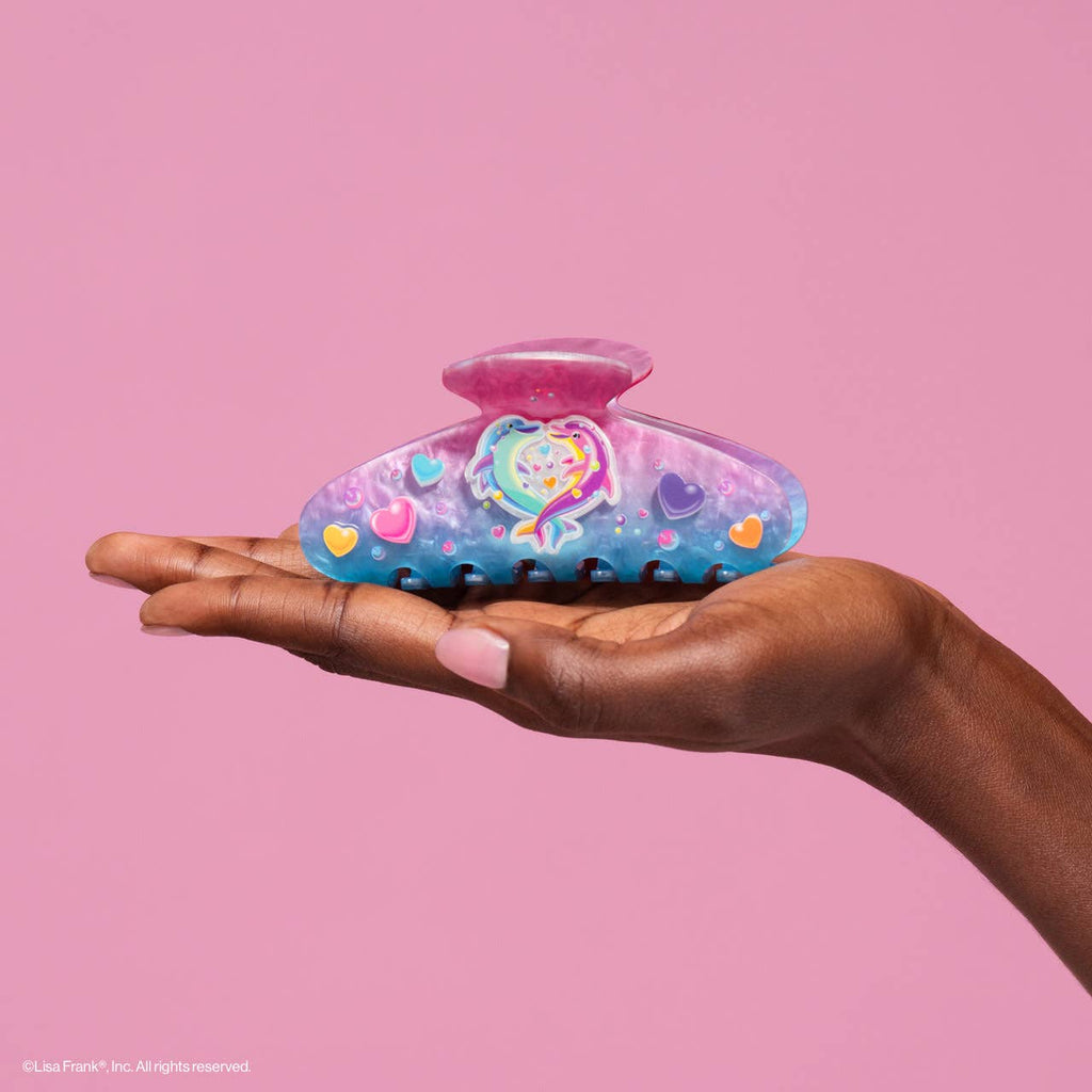 NR KITSCH X LISA FRANK GLITTER CLAW CLIP