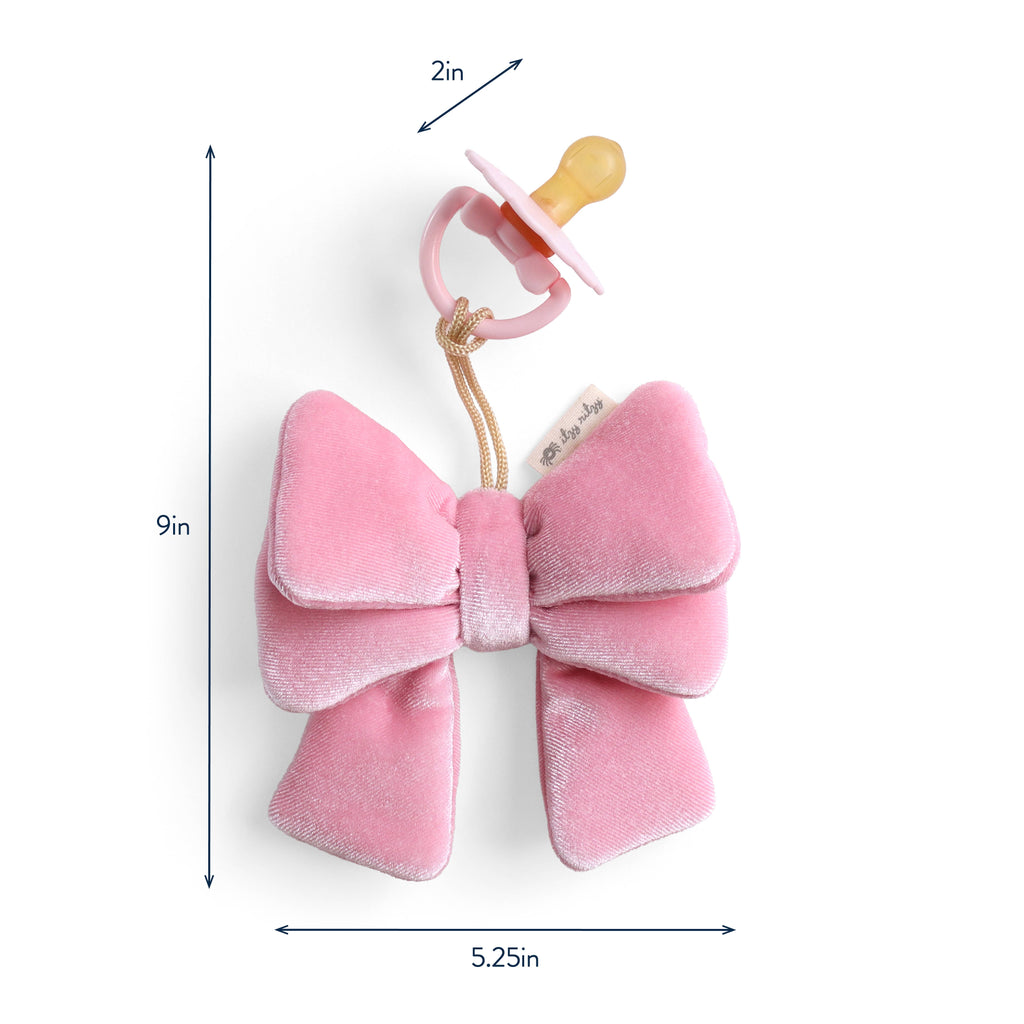 NR BITZY PAL NATURAL PACIFIER PLUSH | COW