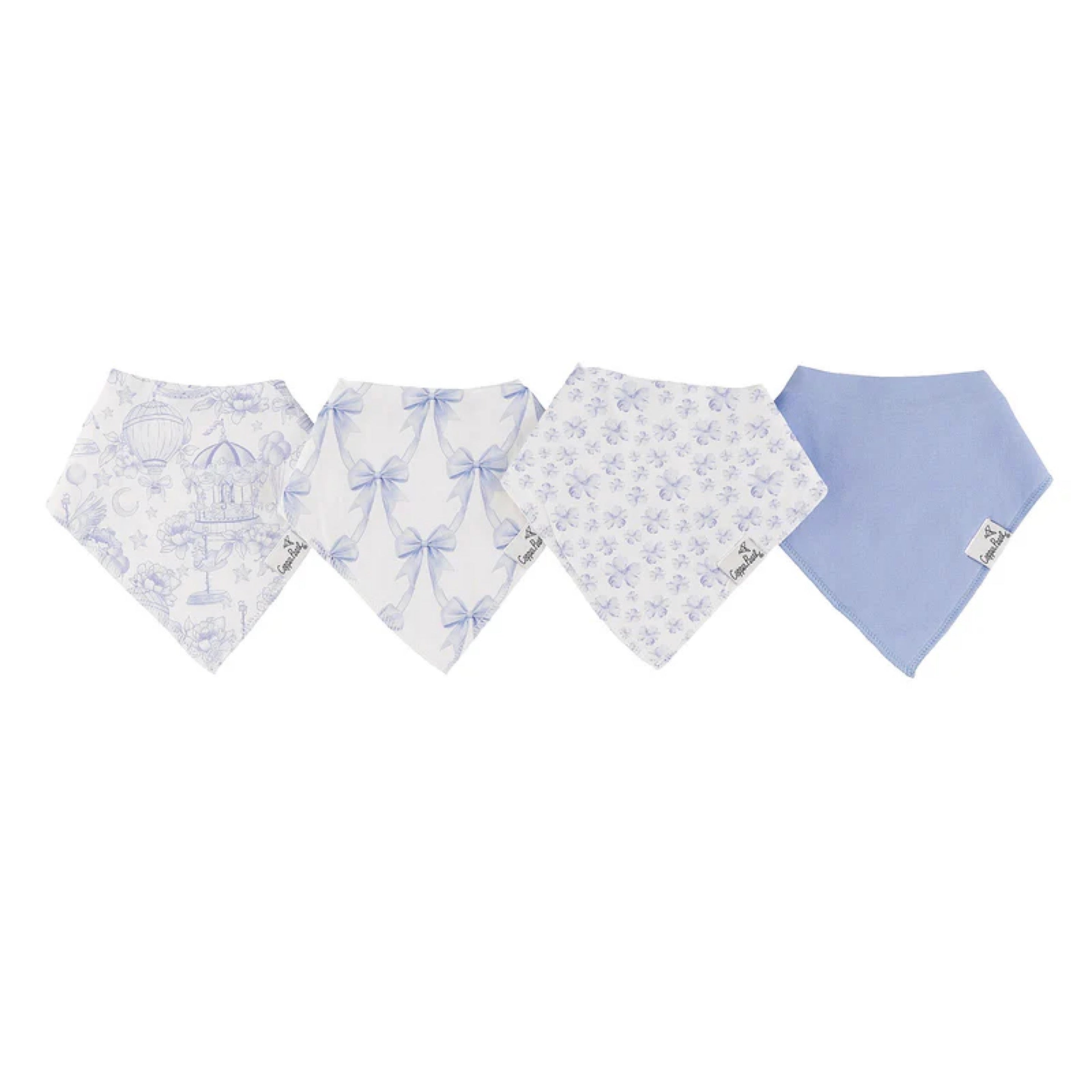 NR COPPER PEARL BANDANA BIBS | VINTAGE CARNIVAL