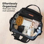 NR KEABABIES DIAPER BAG BACK PACK | TRENDY BLACK
