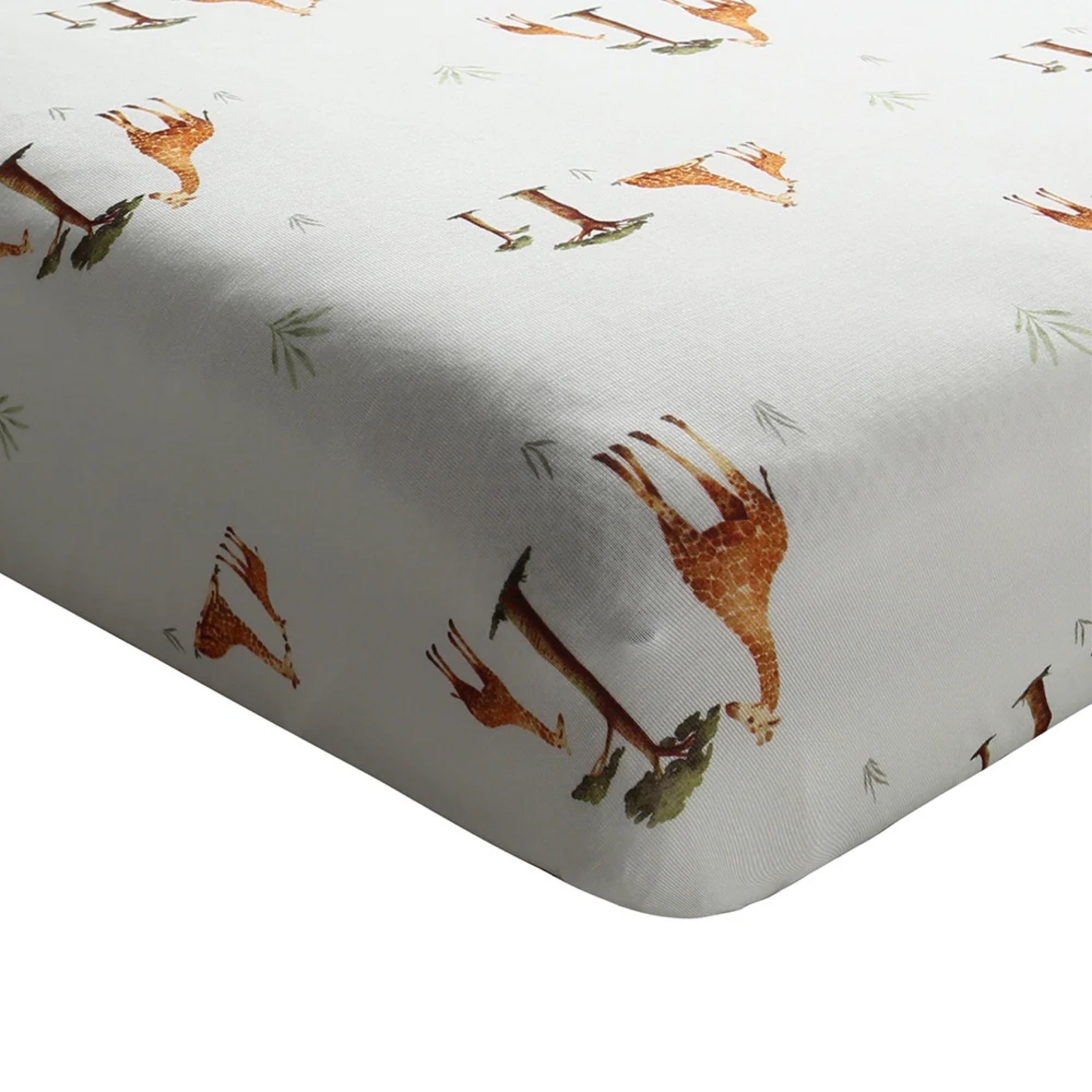 NR BELAN J CRIB SHEET GIRAFFE