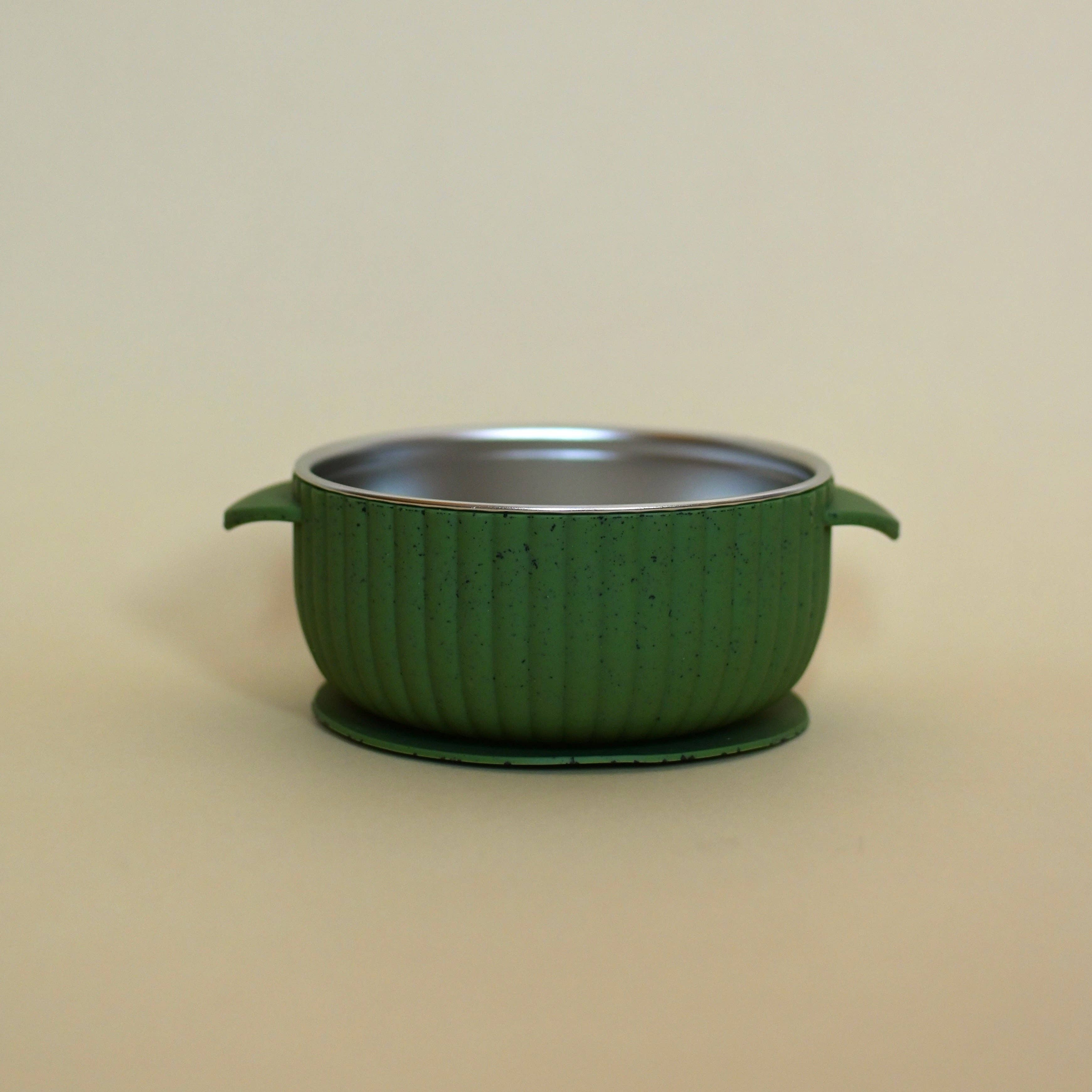NR MINIKA STAINLESS & SILICONE BOWL | LEAD