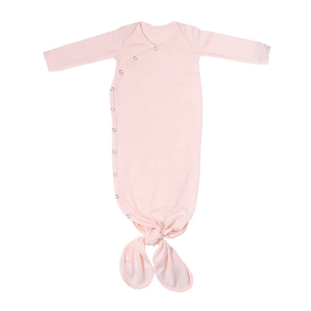 NR COPPER PEARL KNOTTED SLEEP GOWN | BLUSH PINK