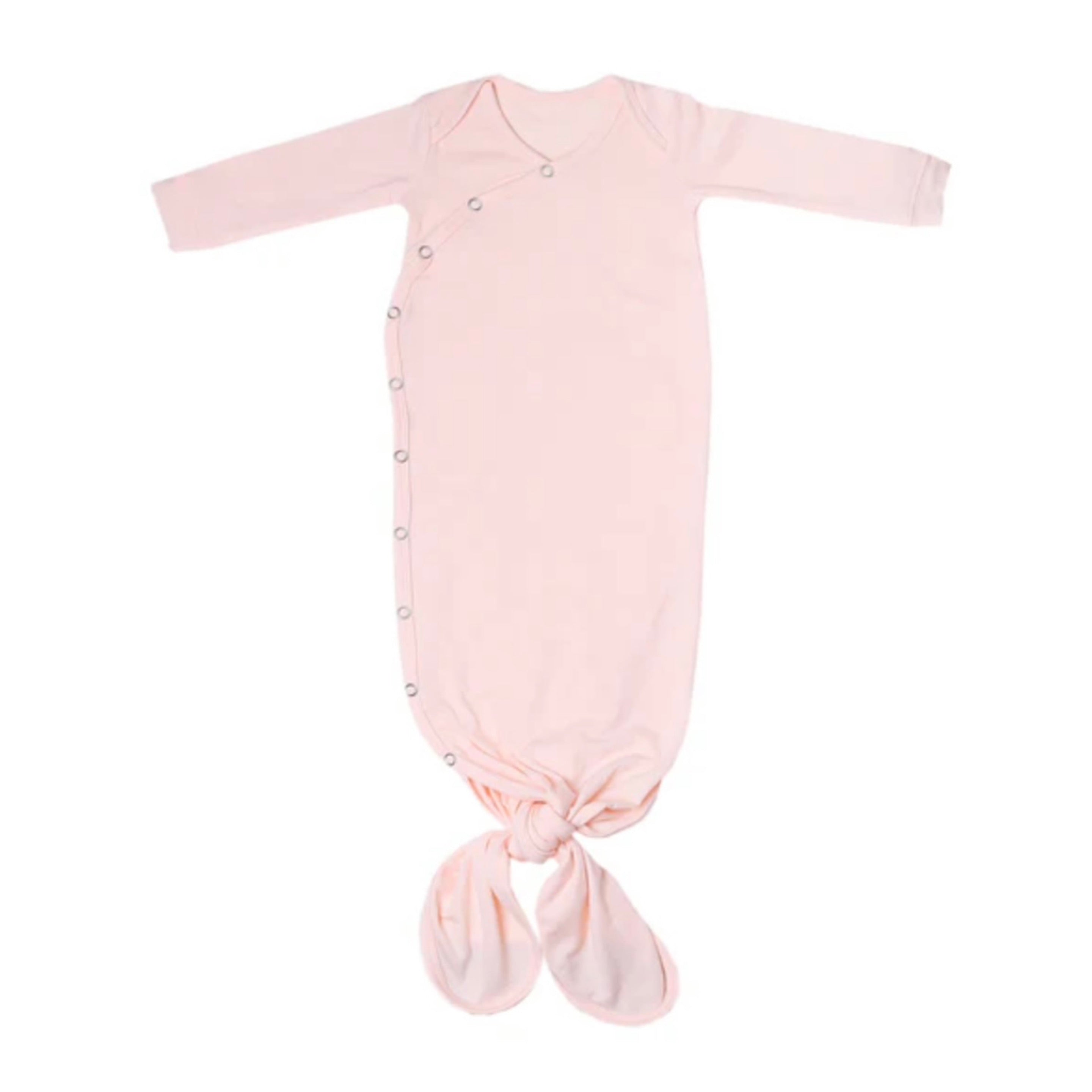 NR COPPER PEARL KNOTTED SLEEP GOWN | BLUSH PINK
