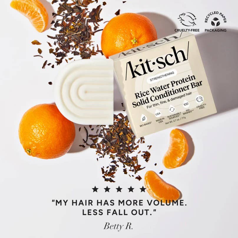 NR KITSCH SHAMPOO CONDITIONER BAR COMBO | RICE WATER HAIR GROWTH