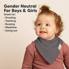 NR KEABABIES BABY BANDANA BIBS | 8-PACK | TERRACOTTA