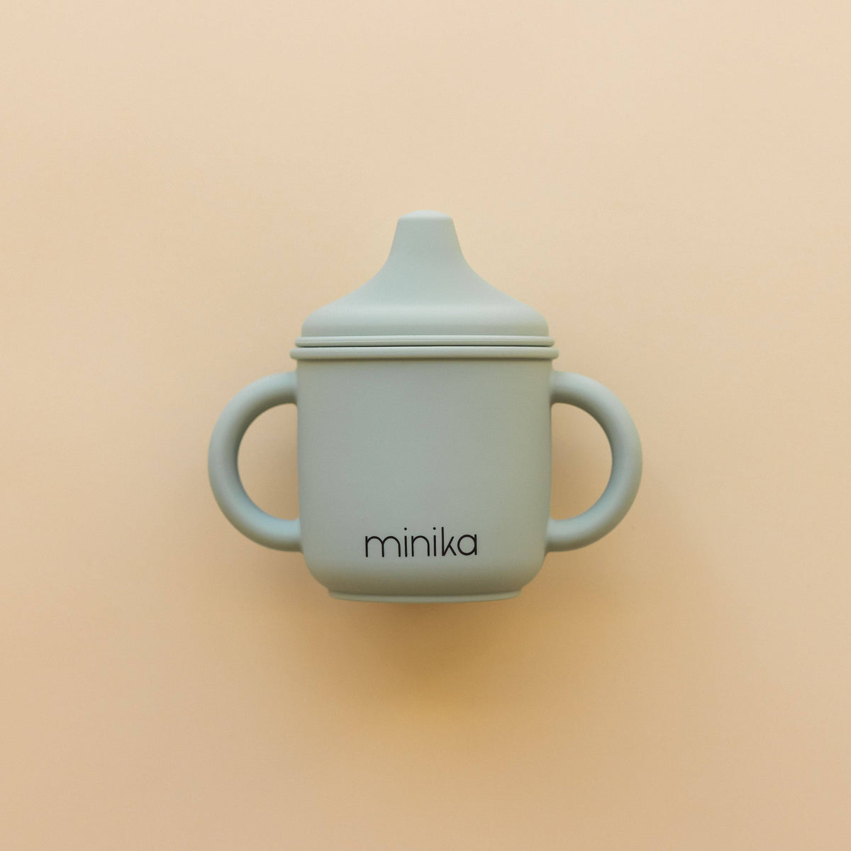 NR MINIKA SILICONE SIPPY CUP | SAGE