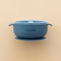 NR MINIKA SILICONE BOWL + LID | INDIGO