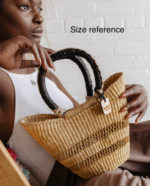 BIG BLUE MOMA - U SHOPPER HANDBAG