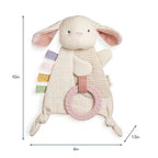 NR BITZY CRINKLE SENSORY TOY TEETHER | MALLARD