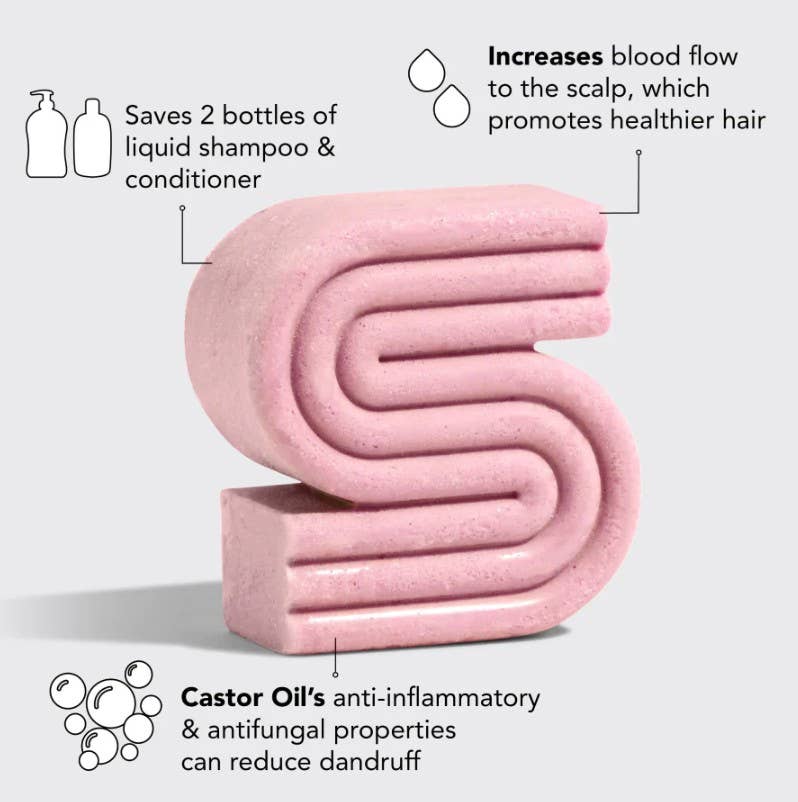 NR KITSCH SHAMPOO BAR CASTOR OIL | NOURISHING