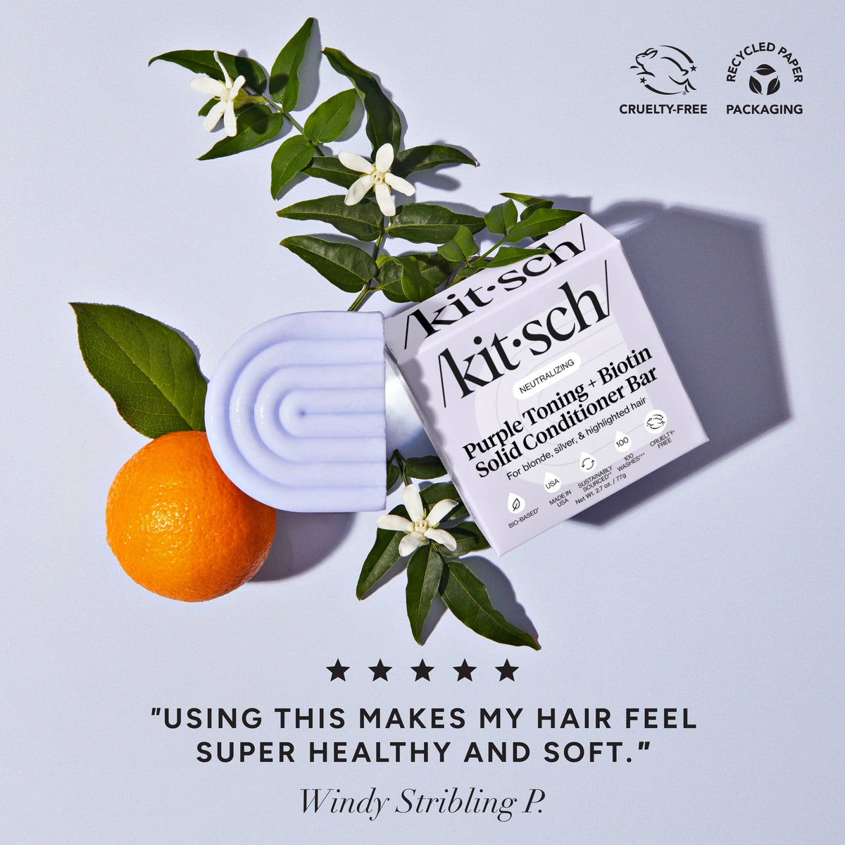 NR KITSCH SHAMPOO CONDITIONER BAR COMBO | PURPLE TONING