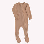 NR PIP + PHEE BAMBOO FOOTED SLEEPER | CRANBERRY | 0-3 M