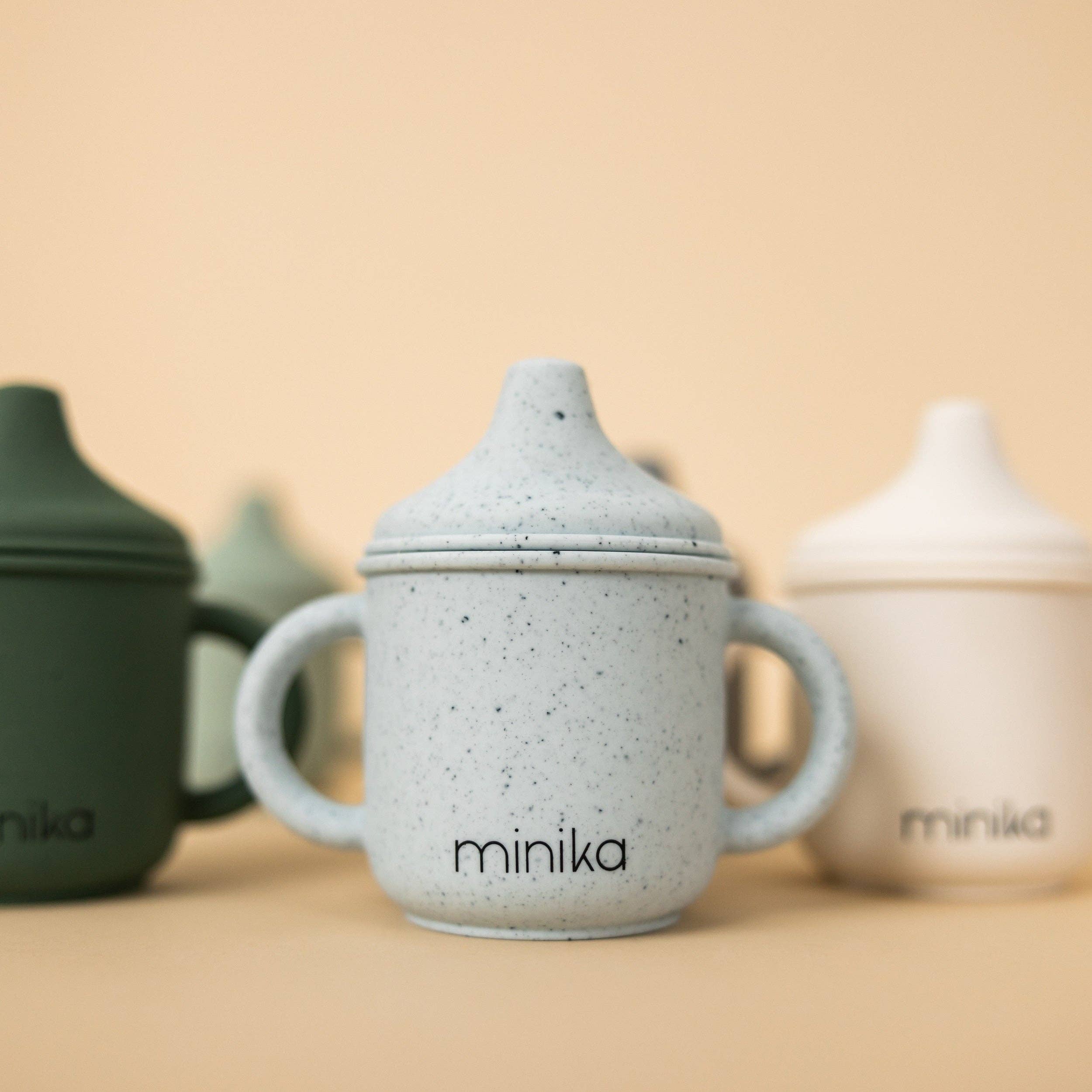 NR MINIKA SILICONE SIPPY CUP | LEAF
