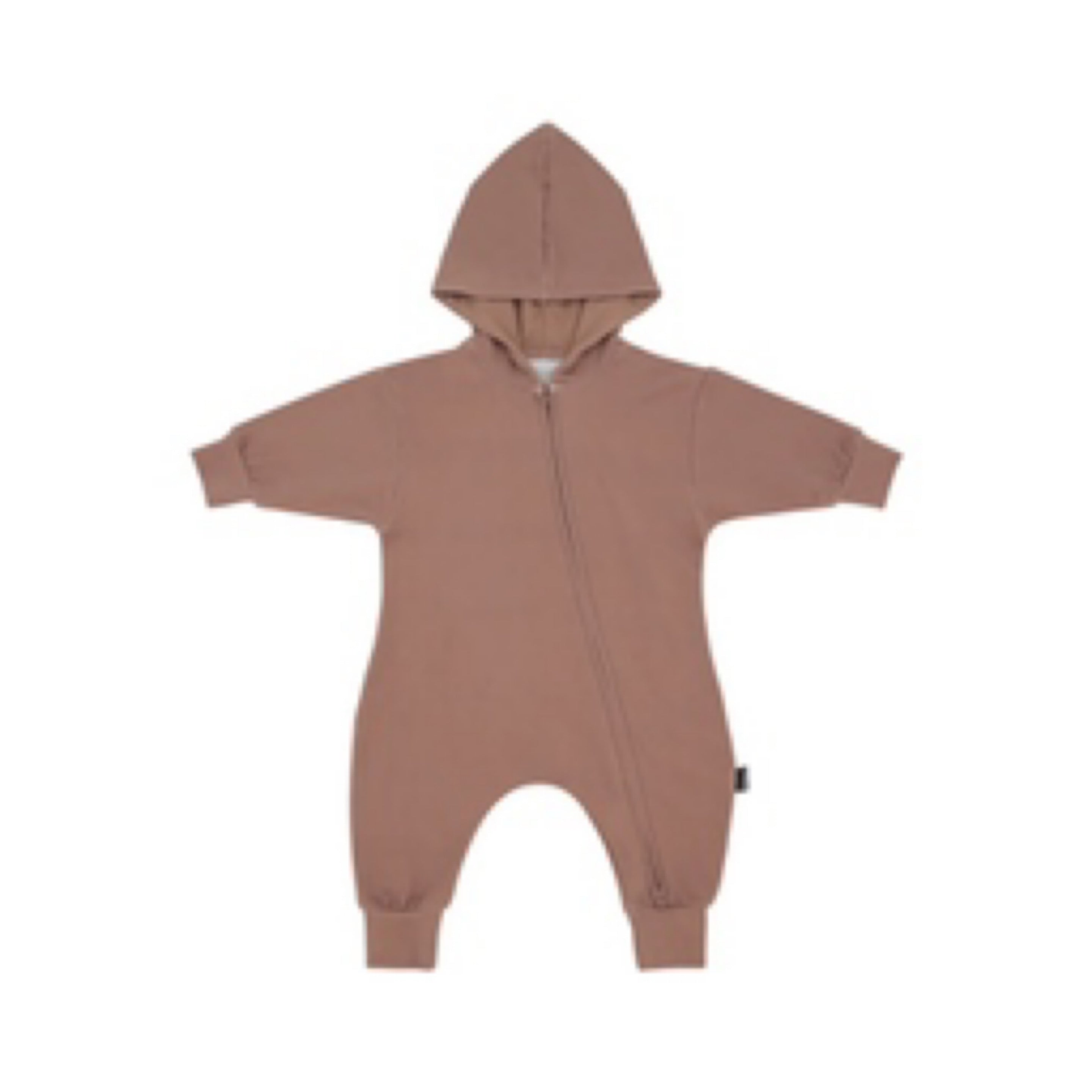 NR BELAN J BAGGY HOODIE ZIPPER JUMPSUIT | HAZEL