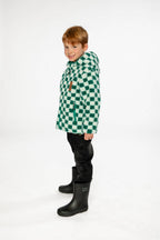 NR DEUX PAR DEUX REVERSIBLE MID SEASON JACKET | FOREST GREEN