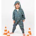 NR BELAN J HOODED ZIPPER ROMPER CONSTRUCTION
