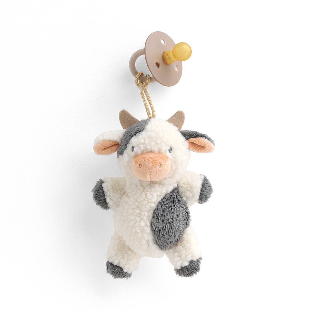 NR BITZY PAL NATURAL PACIFIER PLUSH | GOOSE