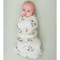 NR BELAN J SWADDLE BLANKET | GIRAFFE