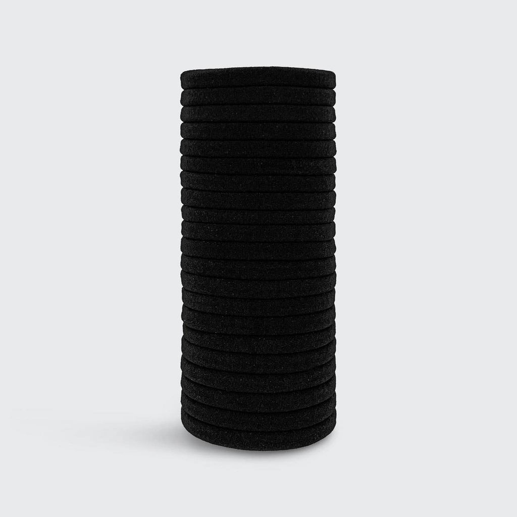 NR KITSCH NYLON ELASTICS 20pc | BLACK