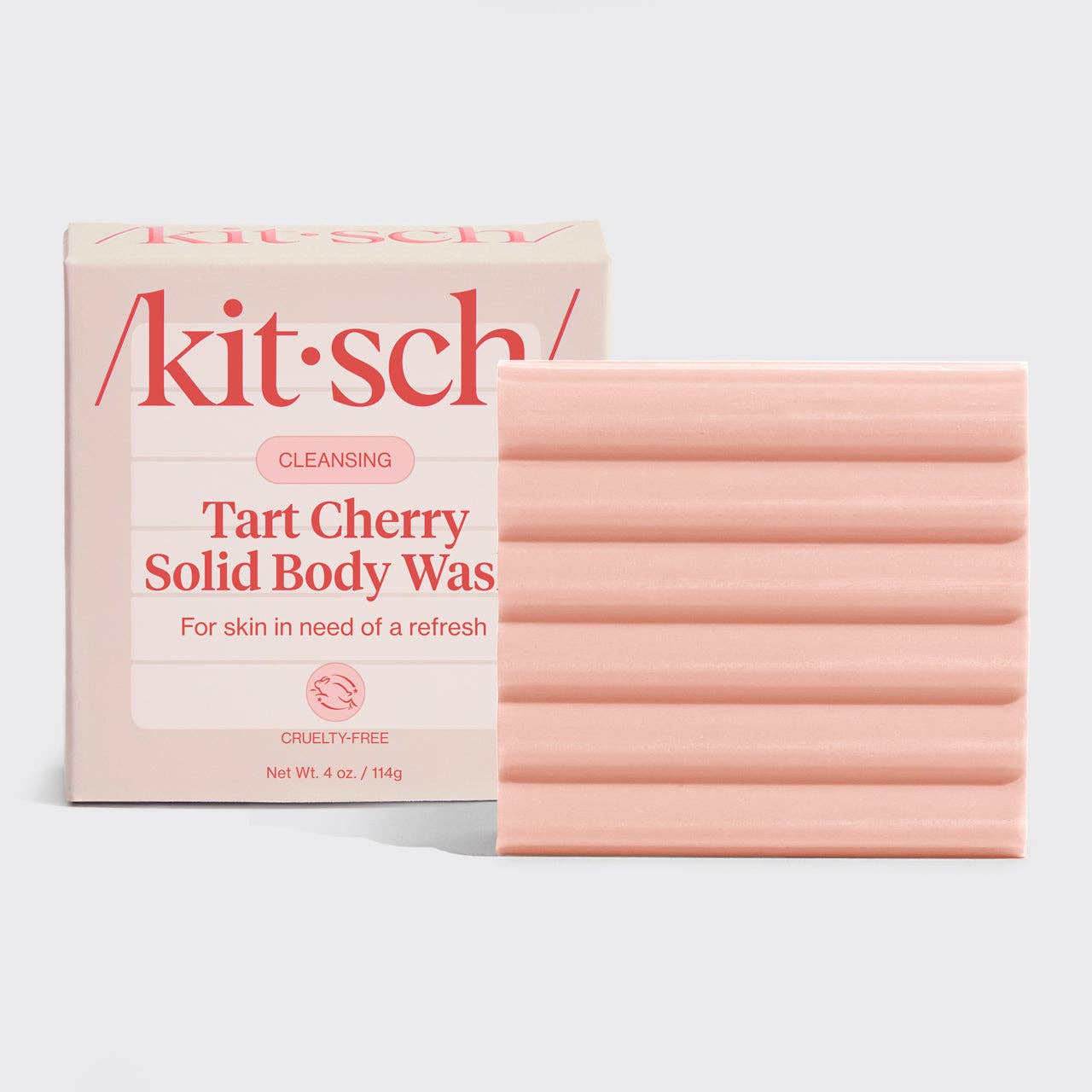 NR KITSCH CLEANSING SOLID BODY WASH | TART CHERRY
