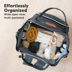NR KEABABIES DIAPER BAG BACK PACK | MYSTIC GRAY