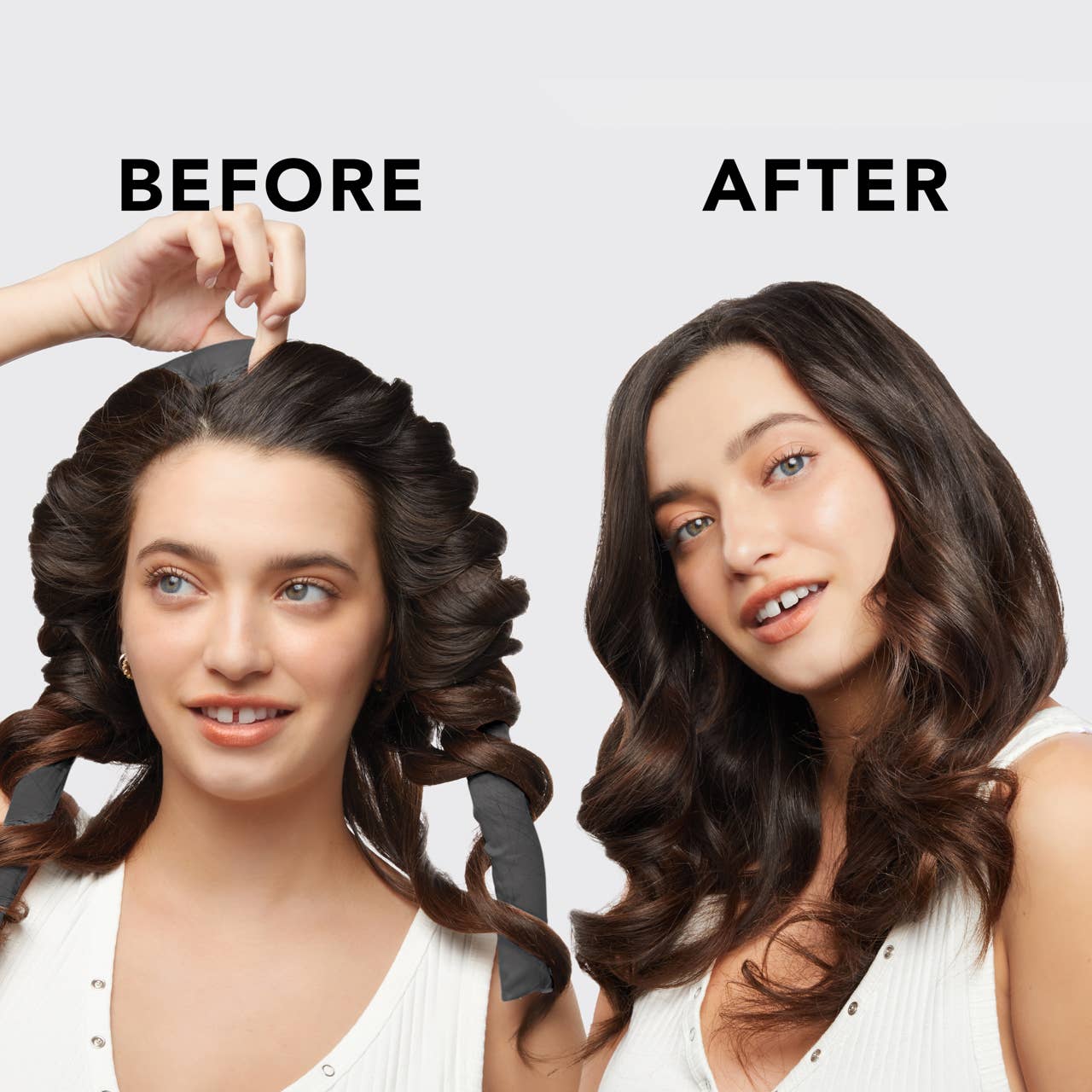 NR KITSCH SATIN HEATLESS CURLING SET | CHARCOAL