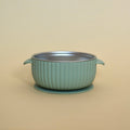 NR MINIKA STAINLESS & SILICONE BOWL | SAGE