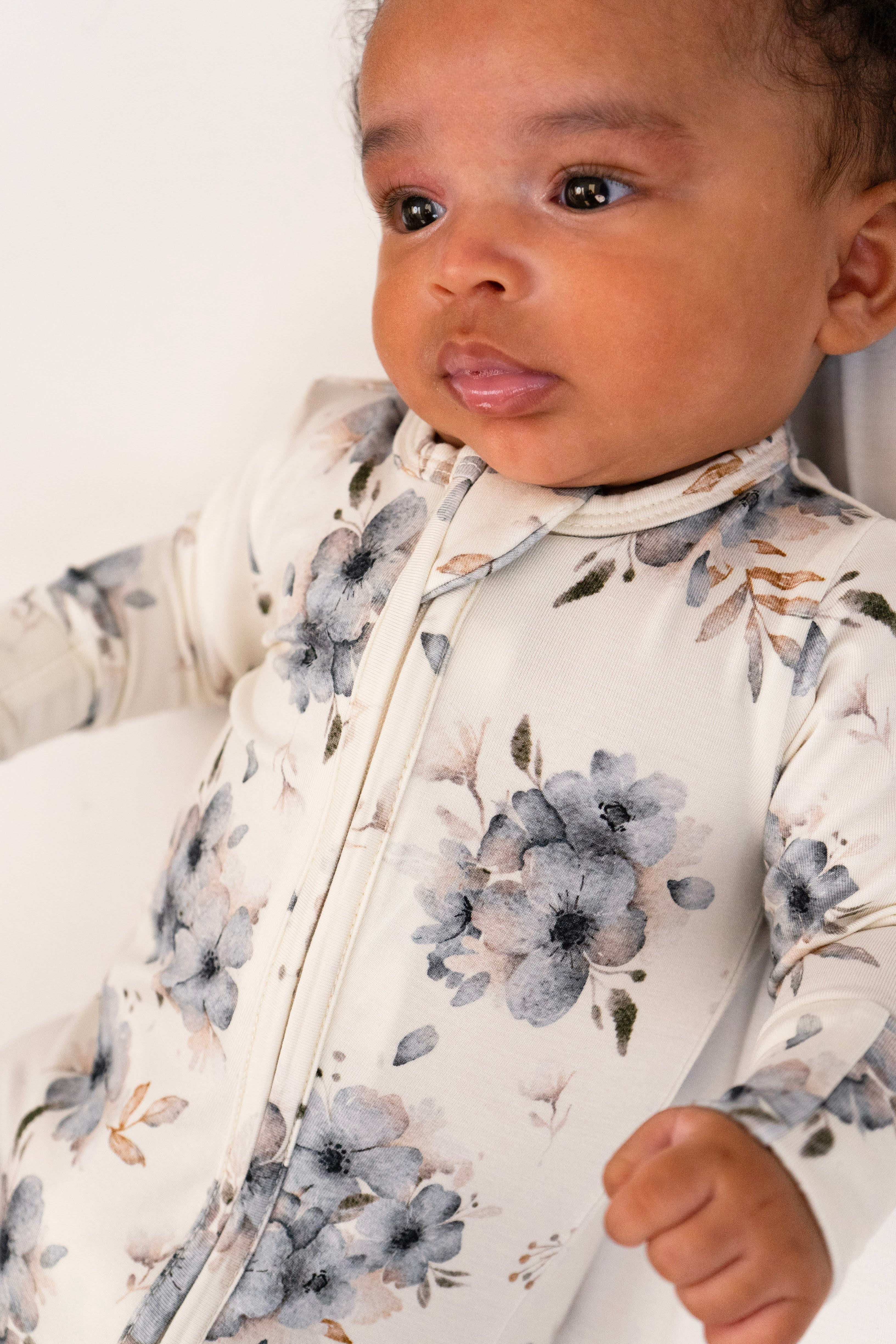 NR BELAN J | FOOTLESS SLEEPER | FROSTY FLORALS