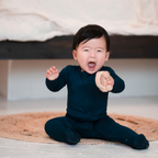 NR PIP + PHEE CRANBERRY CHECK SLEEPER