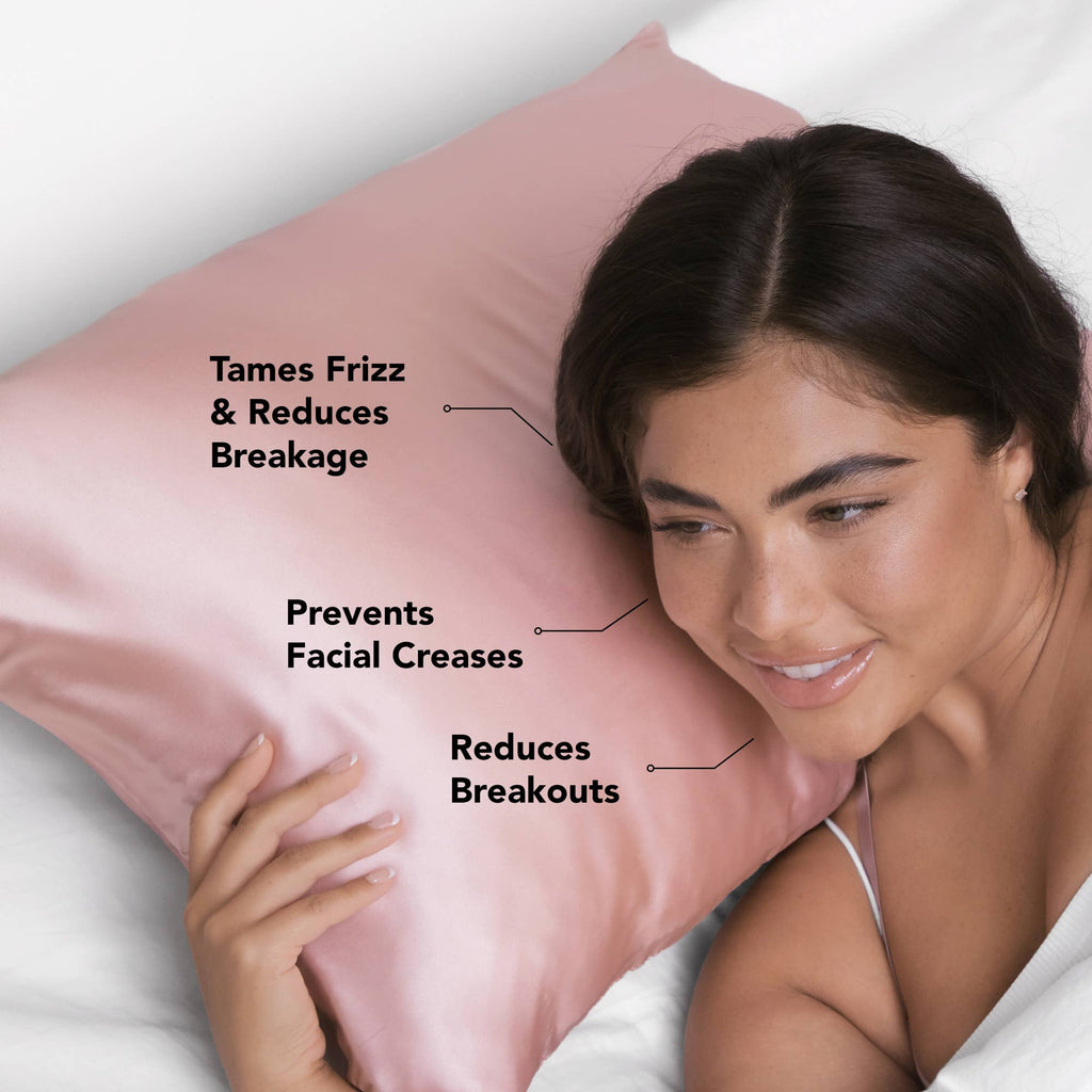NR KITSCH SATIN PILLOWCASE | BLUSH