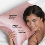 NR KITSCH SATIN PILLOWCASE | BLUSH