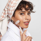 NR KITSCH XL HAIR TOWEL WRAP | TERRACOTTA CHECKER