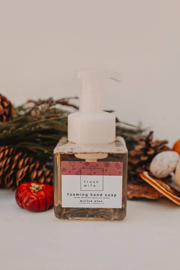 NR MULLED WINE FOAMING SOAP | FRESH WIFE SOAP CO.