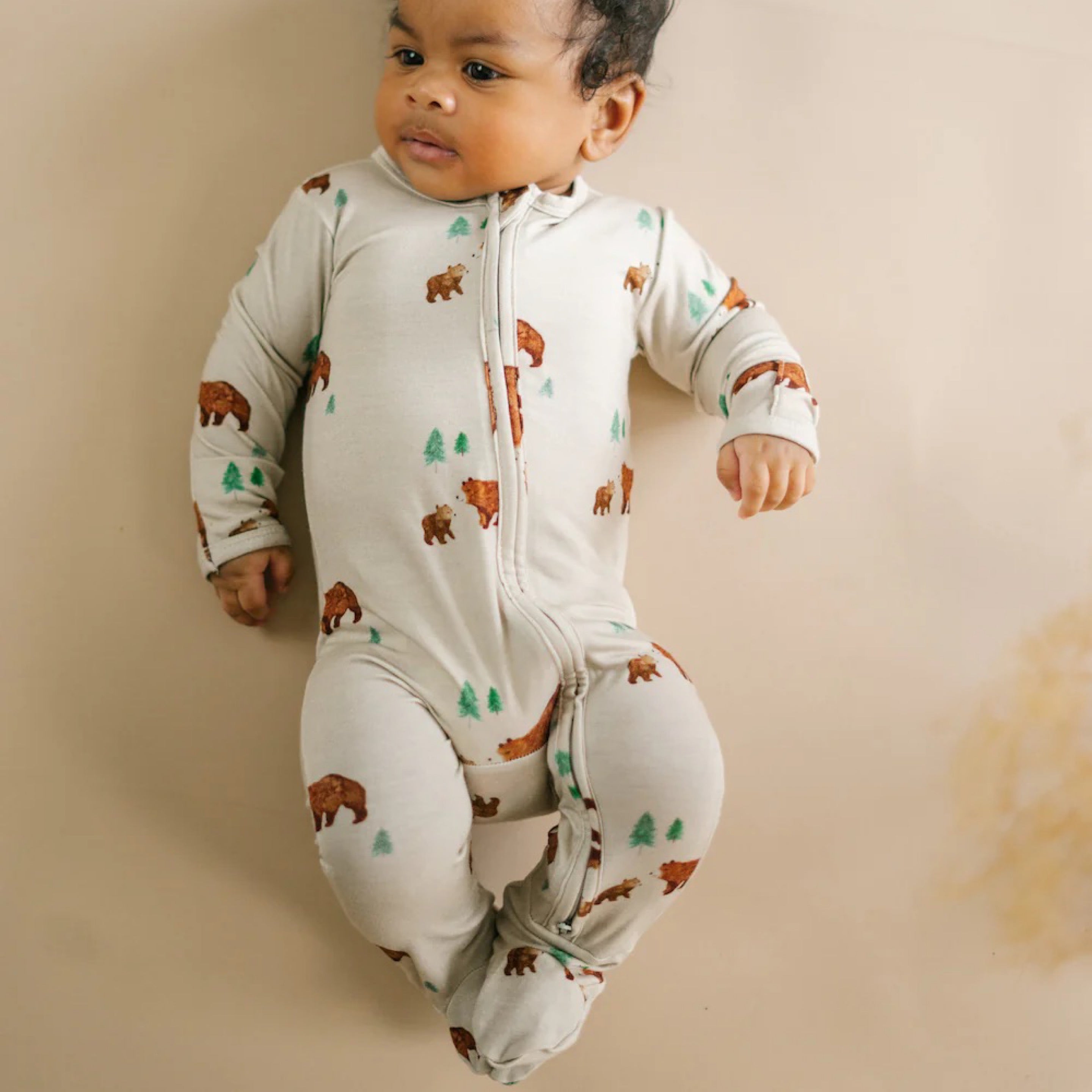 NR PREEMIE | BELAN J FOOTED SLEEPER | BEARS
