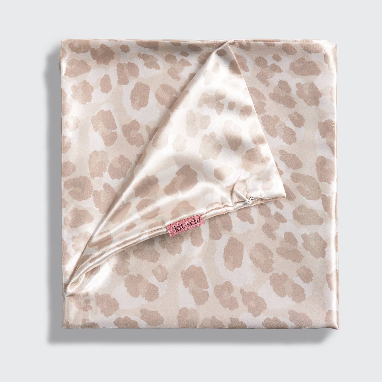 NR KITSCH KING SATIN PILLOWCASE | LEOPARD