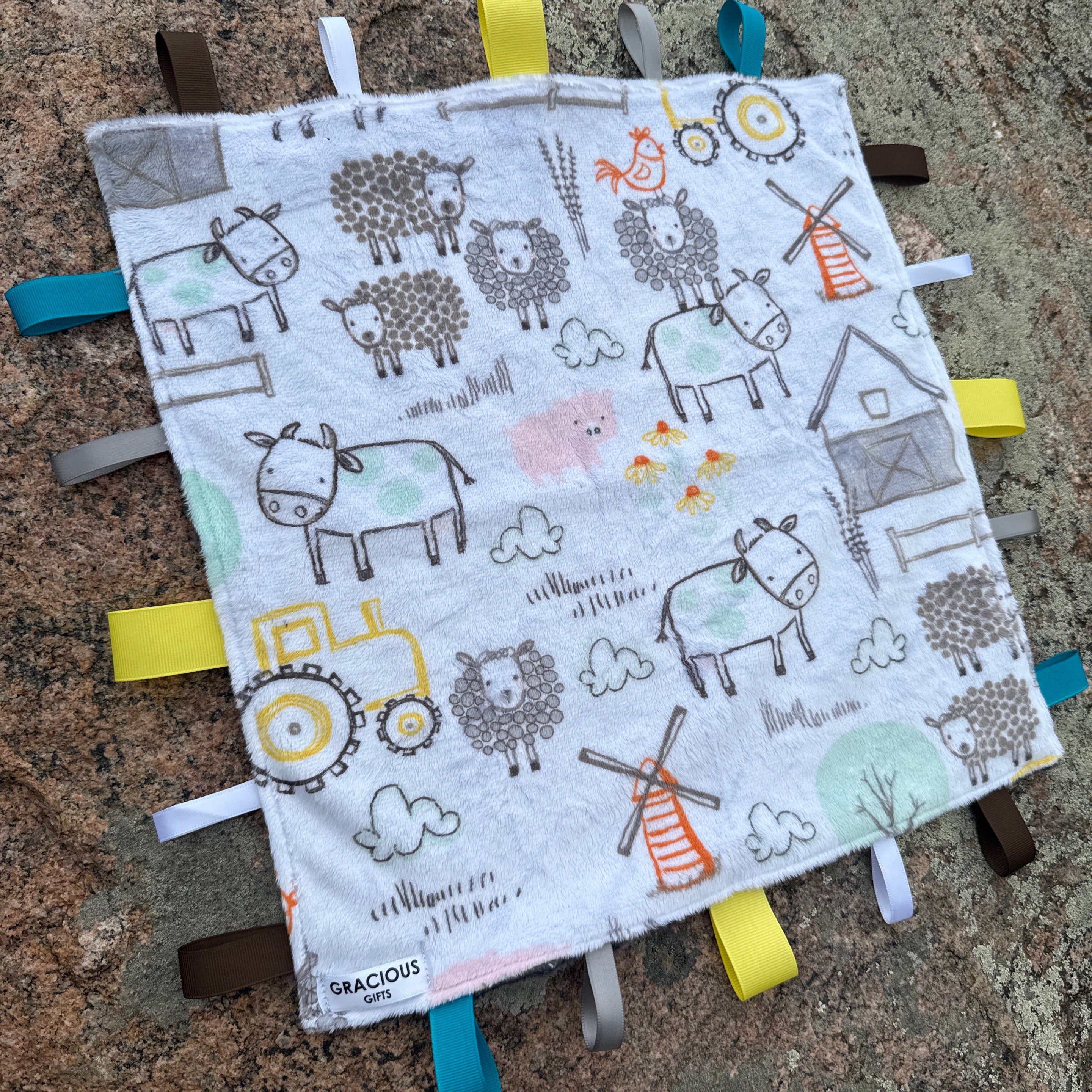 NR GG SNUGGLE BLANKY | FARM YARD 2