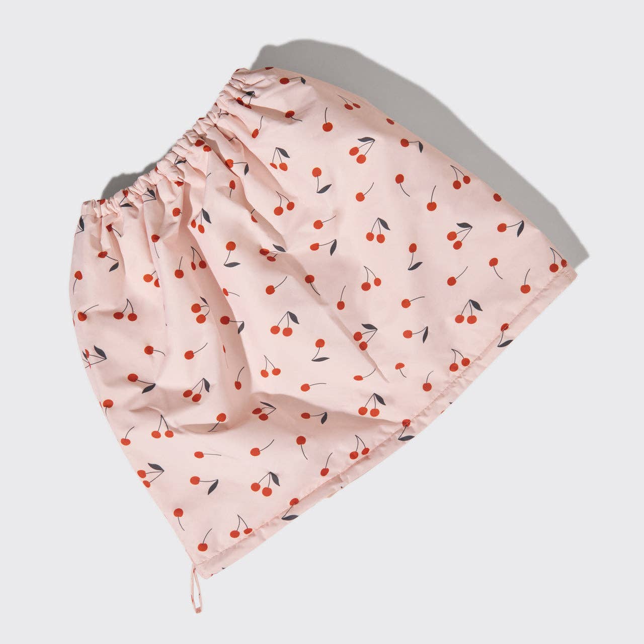 NR KITSCH SATIN LINED FLEXI SHOWER CAP CHERRY