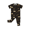 NR BELAN J NIGHT CAMP | SHORT SLEEVE ZIPPER ROMPER