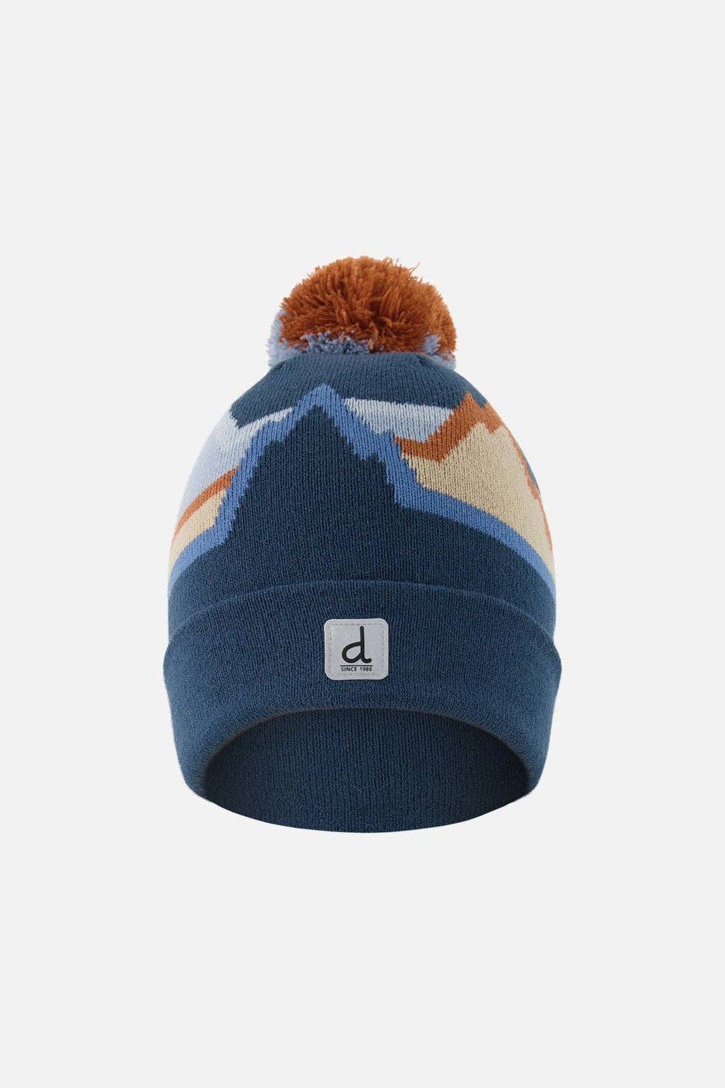 NR DEUX PAR DEUX WINTER KNIT HAT MOUNTAIN JACQUARD