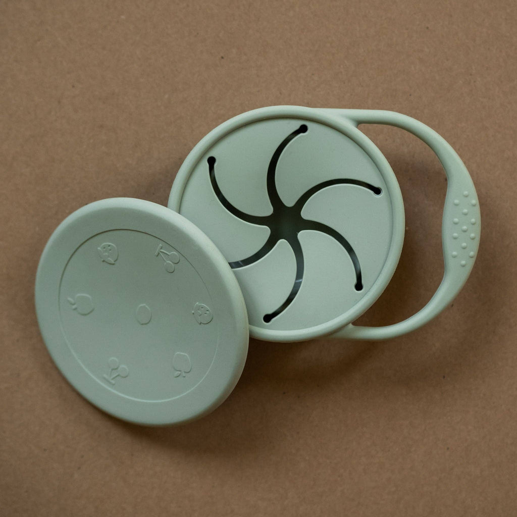 NR MINIKA SILICONE SNACK CUP | SAGE