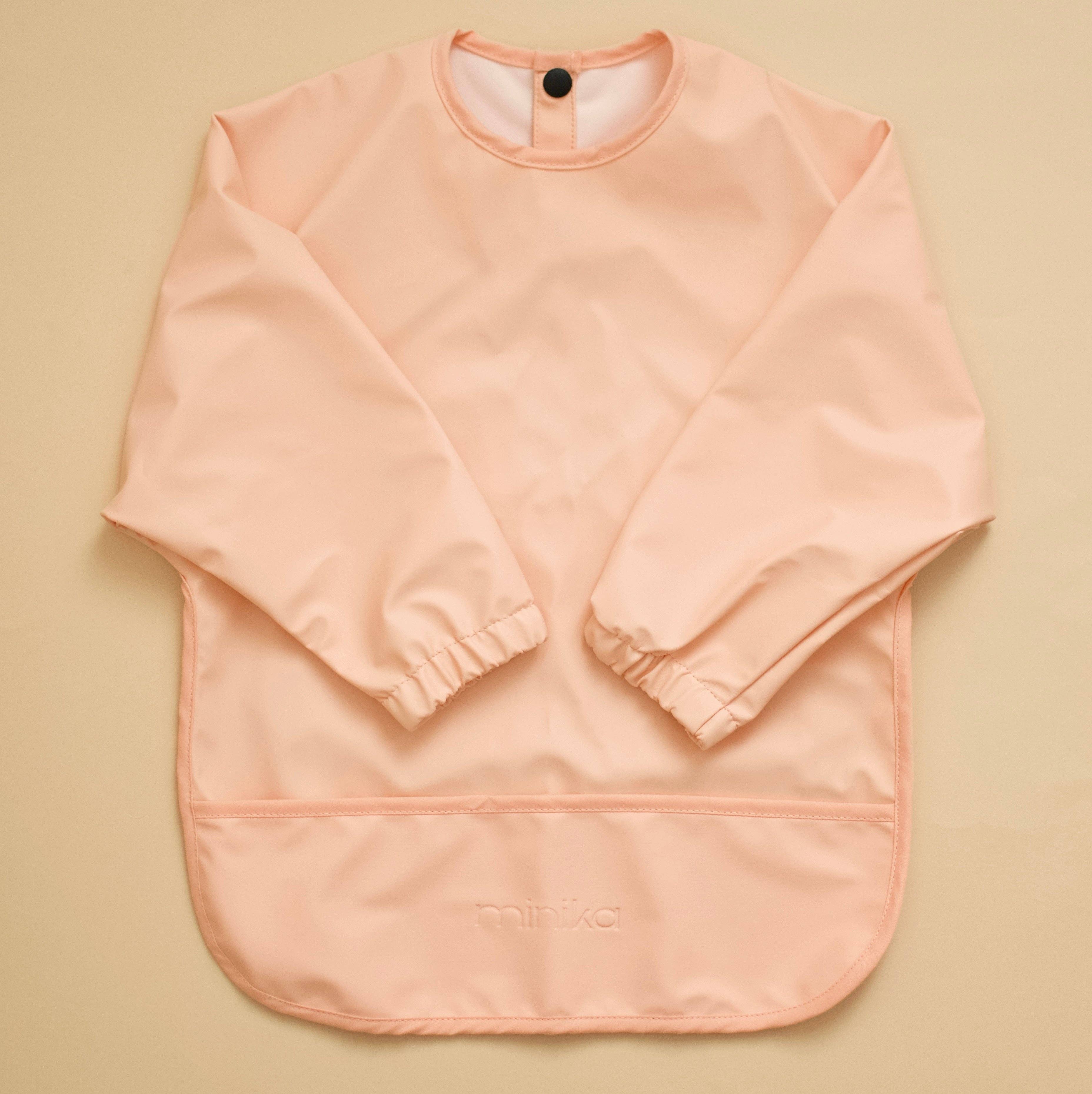 NR MINIKA LONG SLEEVE BIB | BLUSH