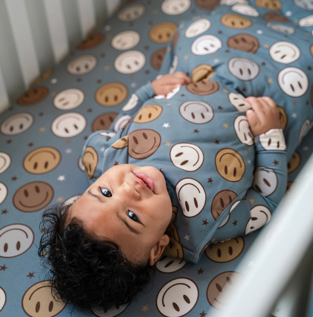 NR PIP + PHEE SLEEP BAG | BROWN SMILEYS | 1.0 TOG