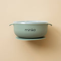 NR MINIKA SILICONE BOWL + LID | SAGE