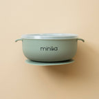 NR MINIKA SILICONE BOWL + LID | SAGE