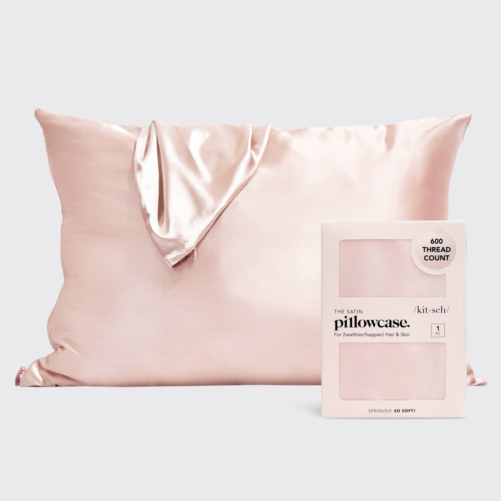 NR KITSCH SATIN PILLOWCASE | BLUSH