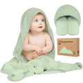 NR KEABABIES LUXE HOODED TOWEL | 35x35 | DINOS